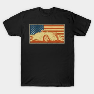 Hot Rod American Flag T-Shirt